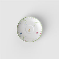 11.7 cm - Villeroy & Boch Colorful Spring Koffiekop Schotel In Premium Porselein - Set 6 St