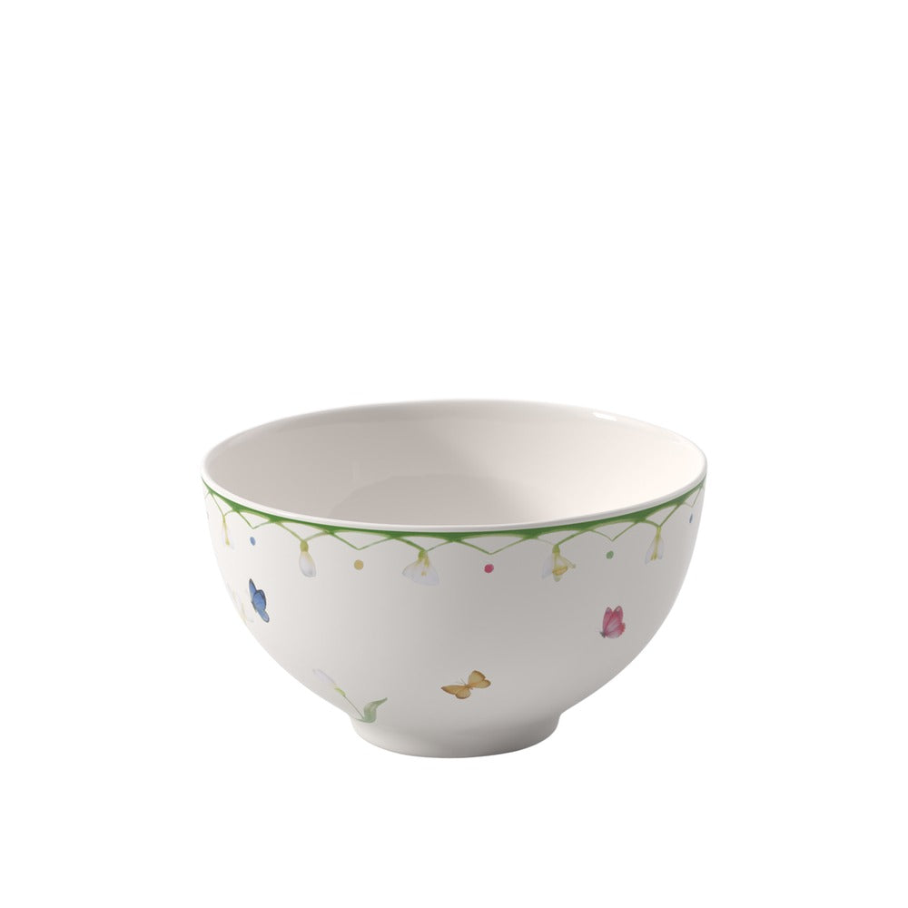 47 cl - Villeroy & Boch Colorful Spring Ontbijtkom van premium porselein - Set van 4 st