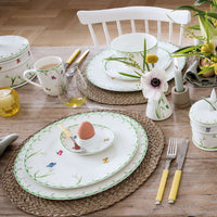 14.5x11 cm - Villeroy & Boch Colorful Spring Huevera En Porcelana Premium - Set de 4 Pzas