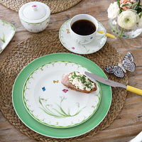 21.5 cm - Villeroy & Boch Colorful Spring Plato Postre En Porcelana Premium - Set de 6 Pzas
