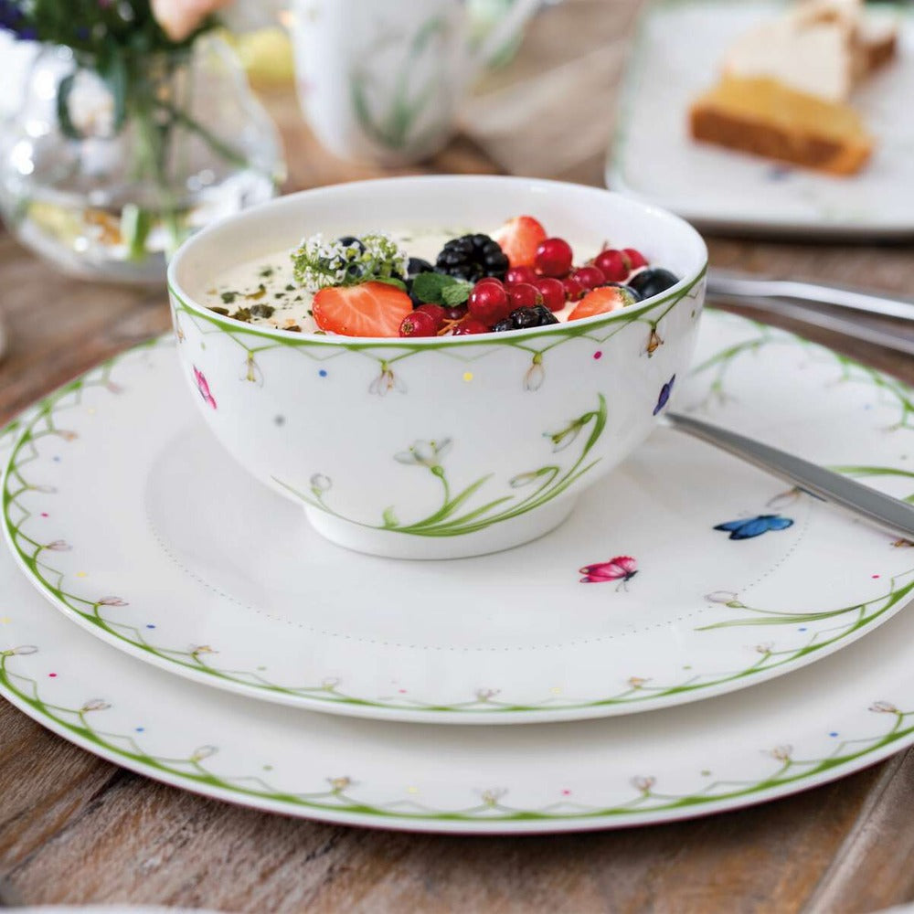 31.9 cm - Villeroy & Boch Colorful Spring Plato presentación segnaposto de porcelana premium