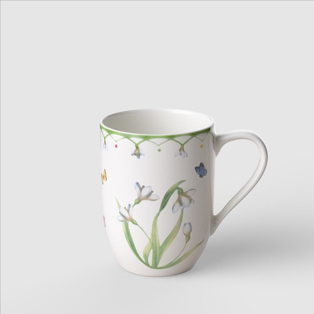 29 cl - Villeroy & Boch Colorful Spring Taza mug Con Manico de porcelana premium - Set de 6 pz