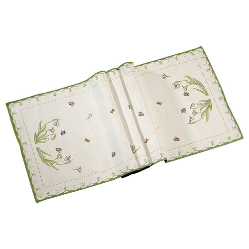42x143 cm - Villeroy & Boch Colorful Spring Table Runner in Cotton - Set of 4 Pcs