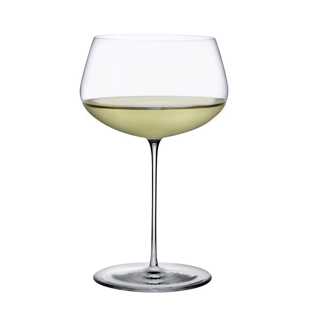75 cl - Nude Vertigo Stem Zero Copa de vino blanco de vidrio cristalino Set de 2 pz
