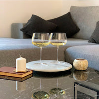 75 cl - Nude Vertigo Stem Zero Copa de vino blanco de vidrio cristalino Set de 2 pz