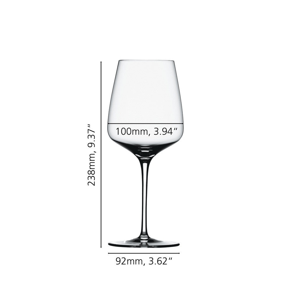 67.5 cl - Spiegelau Willsberger Anniversary Bordeaux Red Wine Glass in Crystal Glass - Set of 4 Pcs