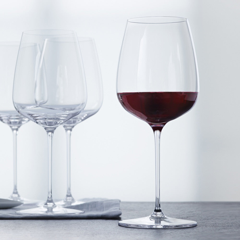 67.5 cl - Spiegelau Willsberger Anniversary Bordeaux Red Wine Glass in Crystal Glass - Set of 4 Pcs