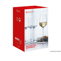 37.8 cl - Spiegelau Willsberger Anniversary Copa de Vino Blanco en Vidrio Cristalino - Set de 4 Pzs