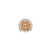 12.6x12.6 cm - Versace Le Jardin de Versace Sottobicchiere In Porcellana - Set 4 Pz