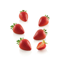 15 Vormen - Silikomart Fragola 30 Realistisch Fruit Dessertvorm In Silicone Uitsteker Inbegrepen