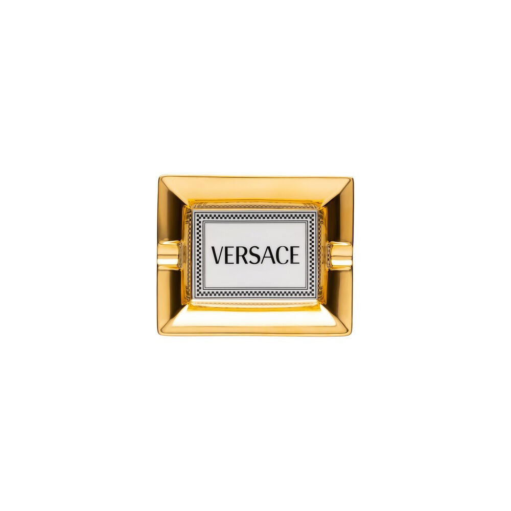 13 cm - Versace Medusa Rhapsody Posacenere In Porcellana