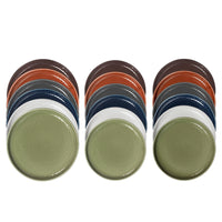H&H Havana Nordic Service assiettes en grès Set de 18 pcs