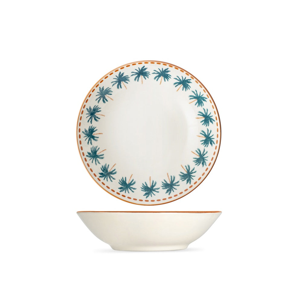 H&H Haiti Servies In Steengoed - Set van 18 Stuks