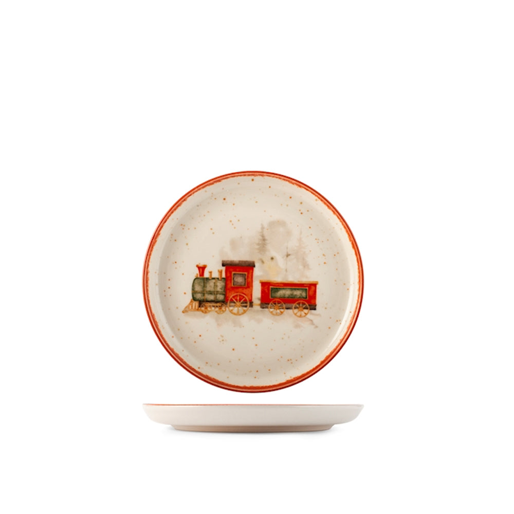 H&H Nordic Santa Express Vajilla de gres set de 18 piezas