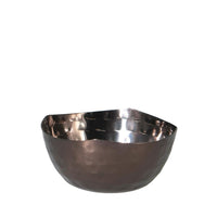 10.5 cm - Portofino Bol En Acero Martillado