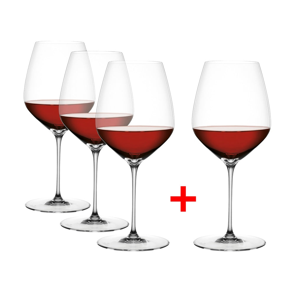 73.4 cl - Spiegelau Hi-Lite Copa Vino Burgundy En Vidrio - Set de 4 Piezas