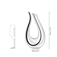 Schéma dimensionnel d'un decanter annulaire haut 350 mm.