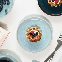 Villeroy & Boch Crafted Blueberry Frühstücksservice Aus Porzellan Set mit 6 Stück
