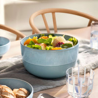300 cl - Villeroy & Boch Perlemor Aqua Ensaladera de porcelana premium