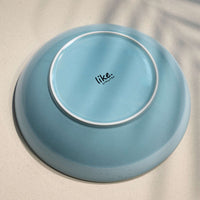 120 cl - Villeroy & Boch Perlemor Aqua Salad Bowl in Premium Porcelain