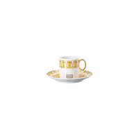 9 cl - Versace Medusa Rhapsody Tazzina Espresso con Piattino In Porcellana