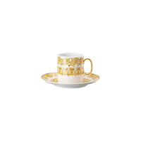 23 cl - Versace Medusa Rhapsody Tazzina Caffè con Piattino In Porcellana