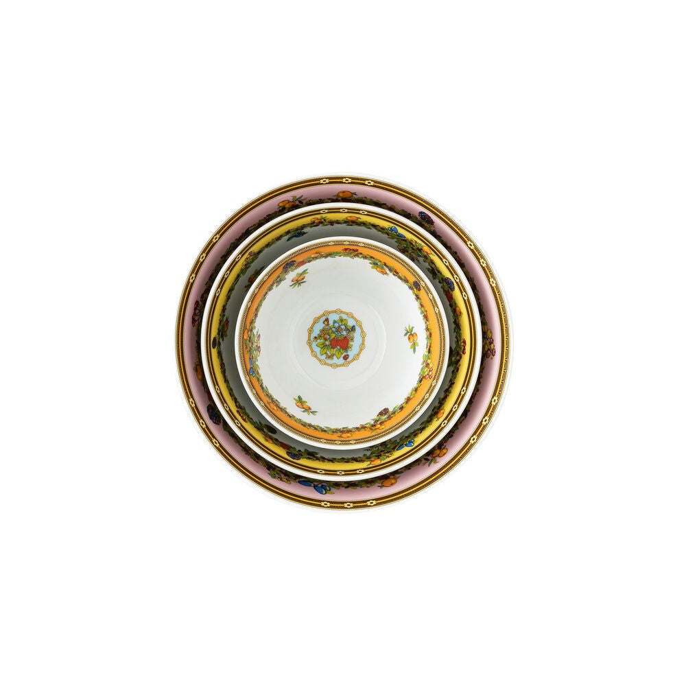 21.1 cm - Versace Le Jardin de Versace Coppetta In Porcellana - Set 4 Pz