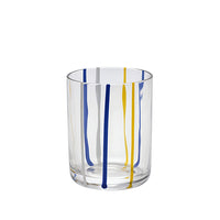 37.5 cl - Stick Water Glass in Mouth-Blown Glass - Set of 6 Pcs