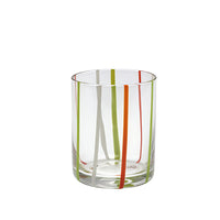 37.5 cl - Stick Water Glass in Mouth-Blown Glass - Set of 6 Pcs