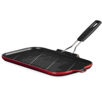 36x36 cm - Le Creuset rechthoekige grillplaat van gietijzer