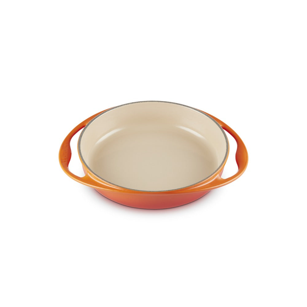 28 cm - Le Creuset Tarte Tatin Tortiera Rotonda In Ghisa Vetrificata