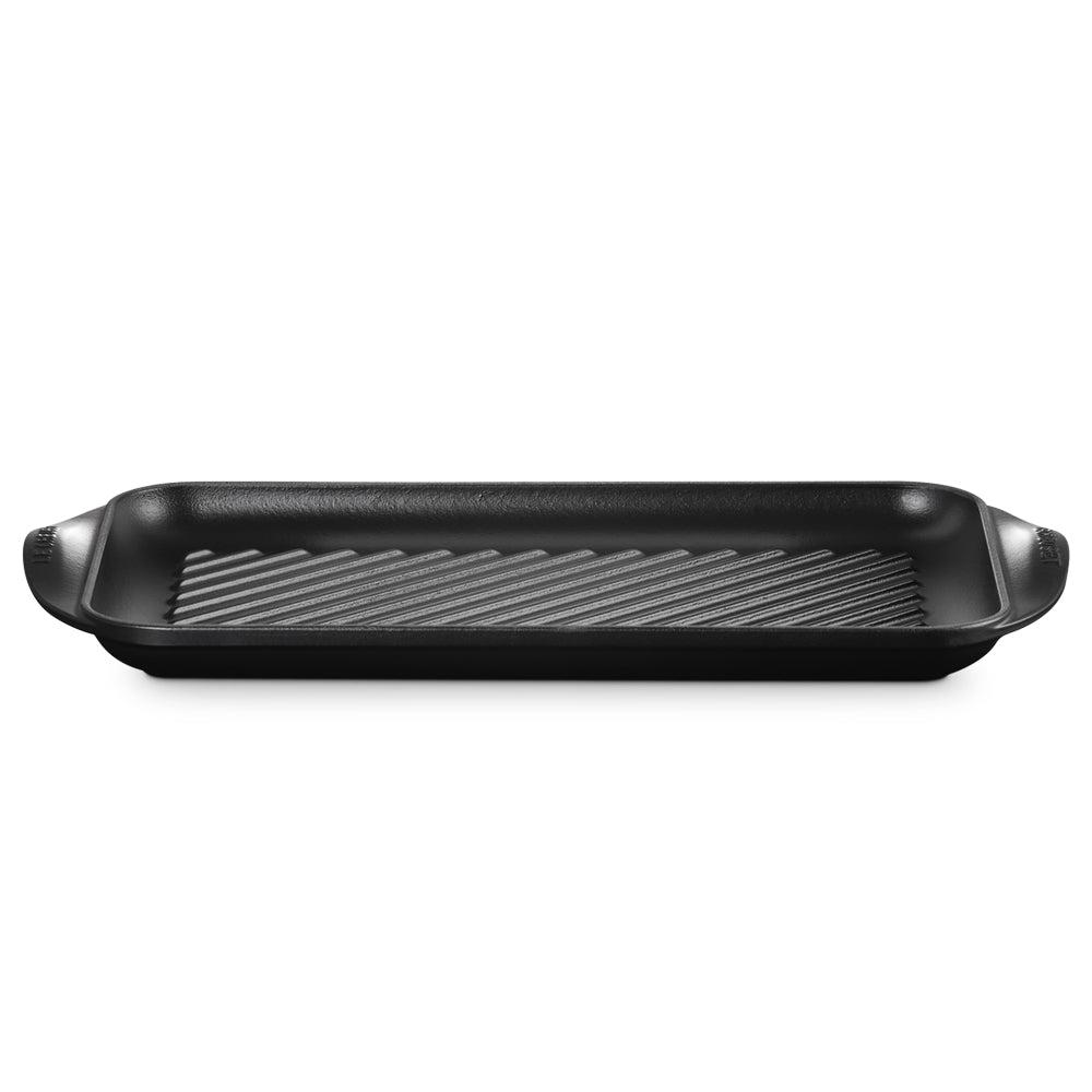 40x25 cm - Le Creuset Grill Parrilla Rectangular Extragrande De Hierro Fundido