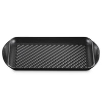 40x25 cm - Le Creuset Grill Parrilla Rectangular Extragrande De Hierro Fundido