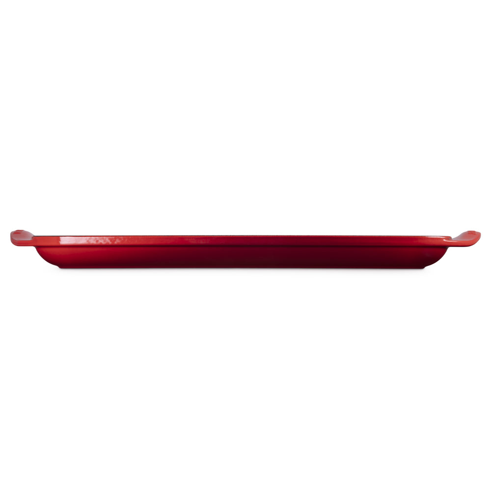 40x25 cm - Le Creuset Grill Parrilla Rectangular Extragrande De Hierro Fundido