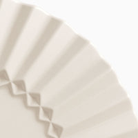 33.2 cm Essentia Magnesium Stripes Präsentationsteller aus Porzellan Set 2 Stk