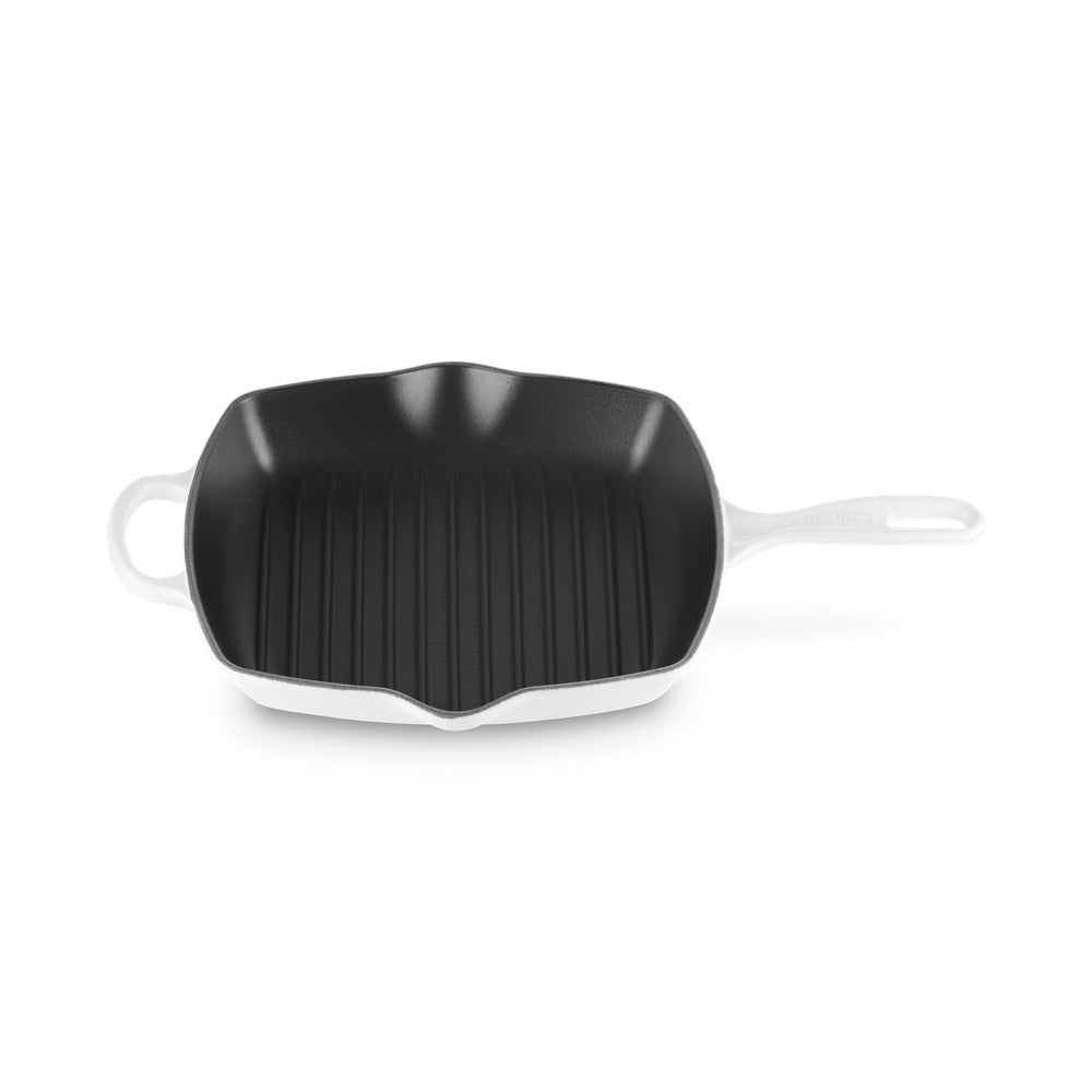 26 cm - Le Creuset Evolution quadratische Grillpfanne aus glasiertem Gusseisen