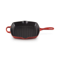 26 cm - Le Creuset Evolution quadratische Grillpfanne aus glasiertem Gusseisen
