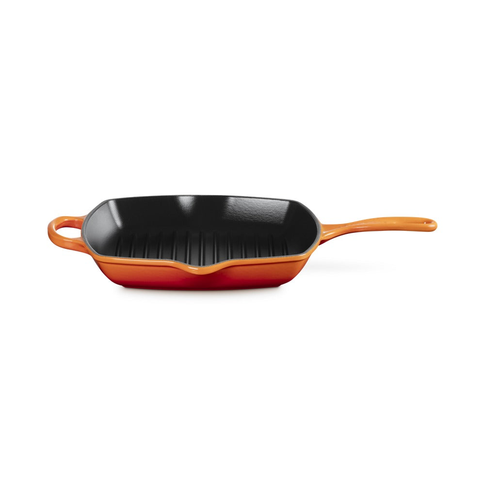 26 cm - Le Creuset Evolution quadratische Grillpfanne aus glasiertem Gusseisen