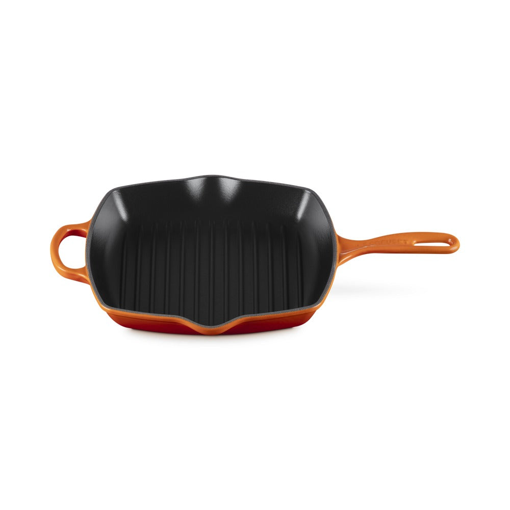 26 cm - Le Creuset Evolution quadratische Grillpfanne aus glasiertem Gusseisen
