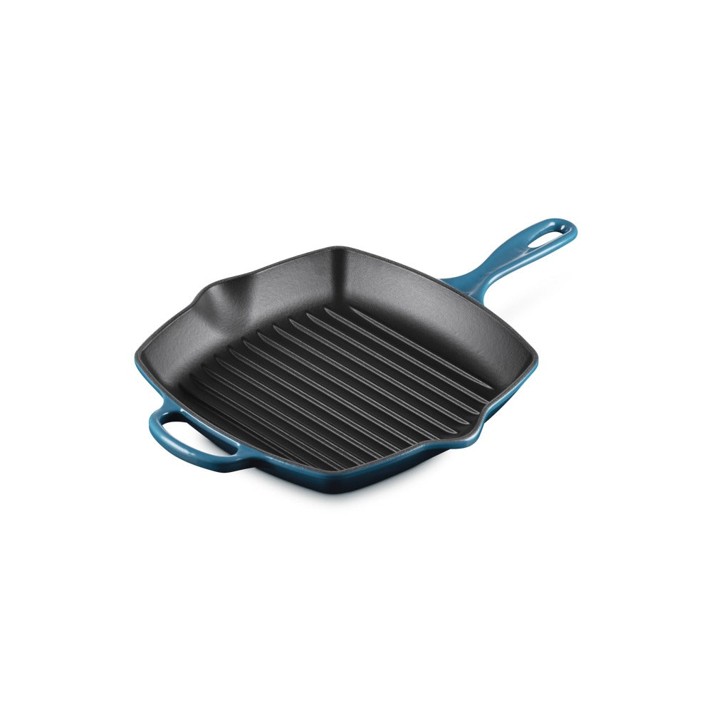 26 cm - Le Creuset Evolution quadratische Grillpfanne aus glasiertem Gusseisen