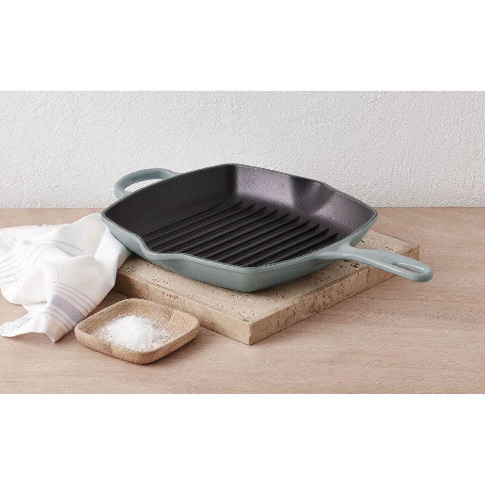 26 cm - Le Creuset Evolution quadratische Grillpfanne aus glasiertem Gusseisen