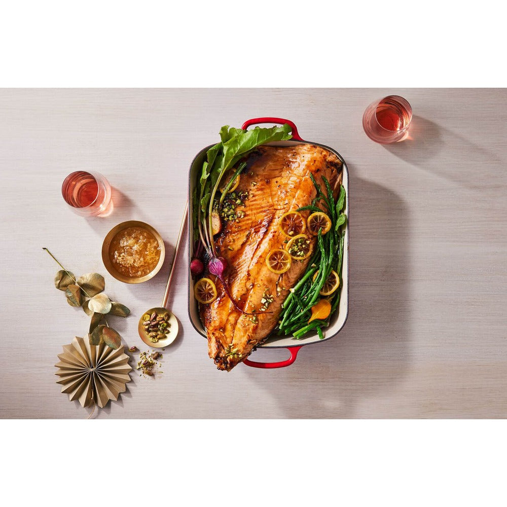 33x25 cm - Le Creuset Evolution Pirofila Rettangolare In Ghisa Vetrificata