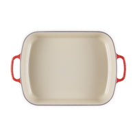 37x29 cm - Le Creuset Evolution Pirofila Rettangolare In Ghisa Vetrificata
