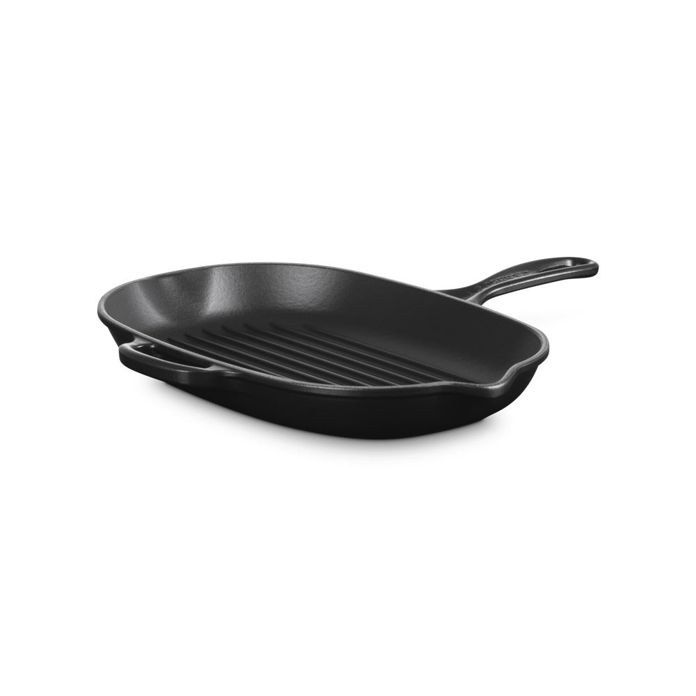 32 cm - Le Creuset Evolution ovale grillpan van geëmailleerd gietijzer