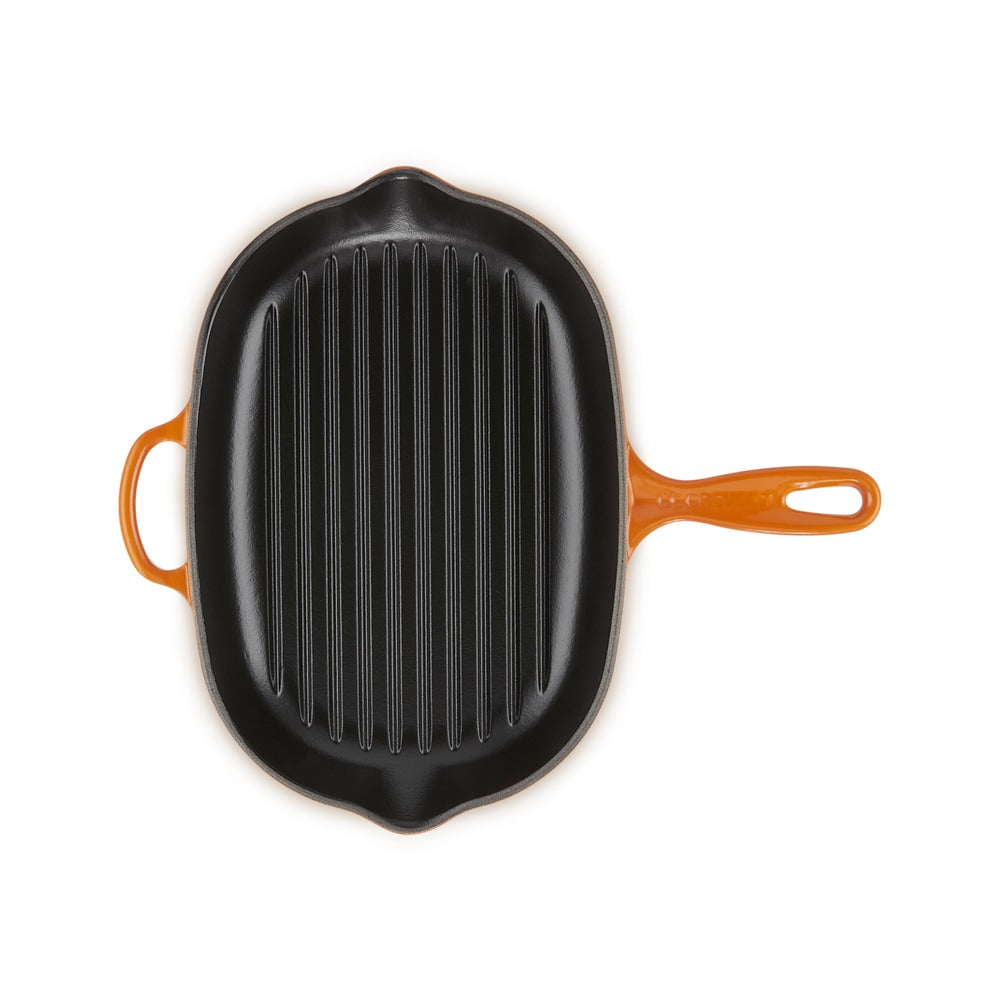 32 cm - Le Creuset Evolution ovale grillpan van geëmailleerd gietijzer