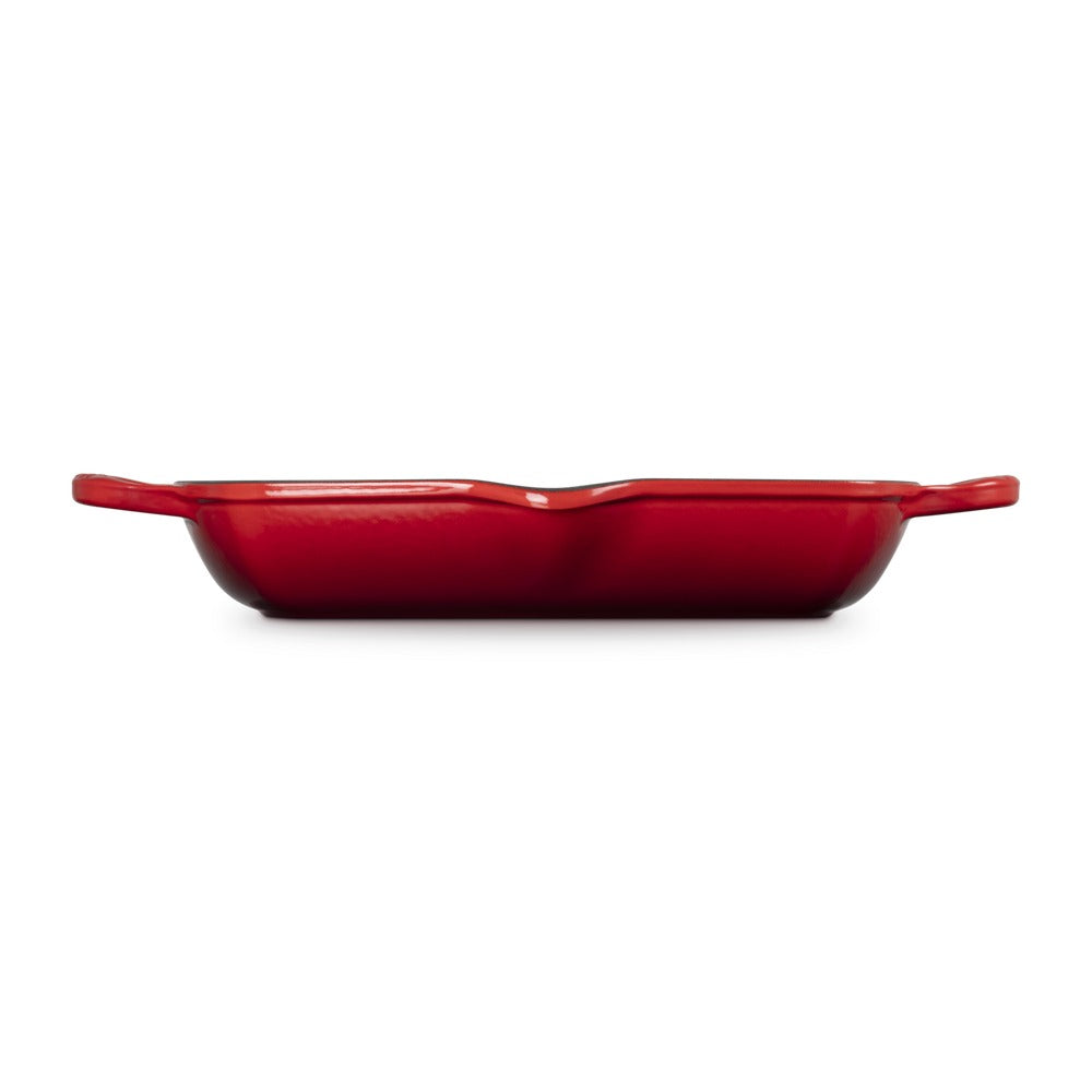 30 cm - Le Creuset Evolution Plancha grill carrée profonde en fonte émaillée
