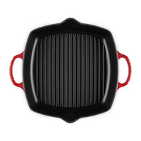 30 cm - Le Creuset Evolution Plancha grill carrée profonde en fonte émaillée
