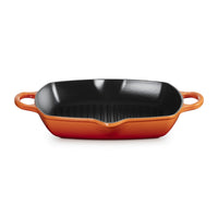 30 cm - Le Creuset Evolution Plancha grill carrée profonde en fonte émaillée