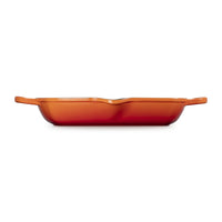 30 cm - Le Creuset Evolution Plancha grill carrée profonde en fonte émaillée