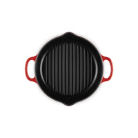 25 cm - Le Creuset Evolution sartén parrilla cuadrada profunda en hierro fundido vitrificado